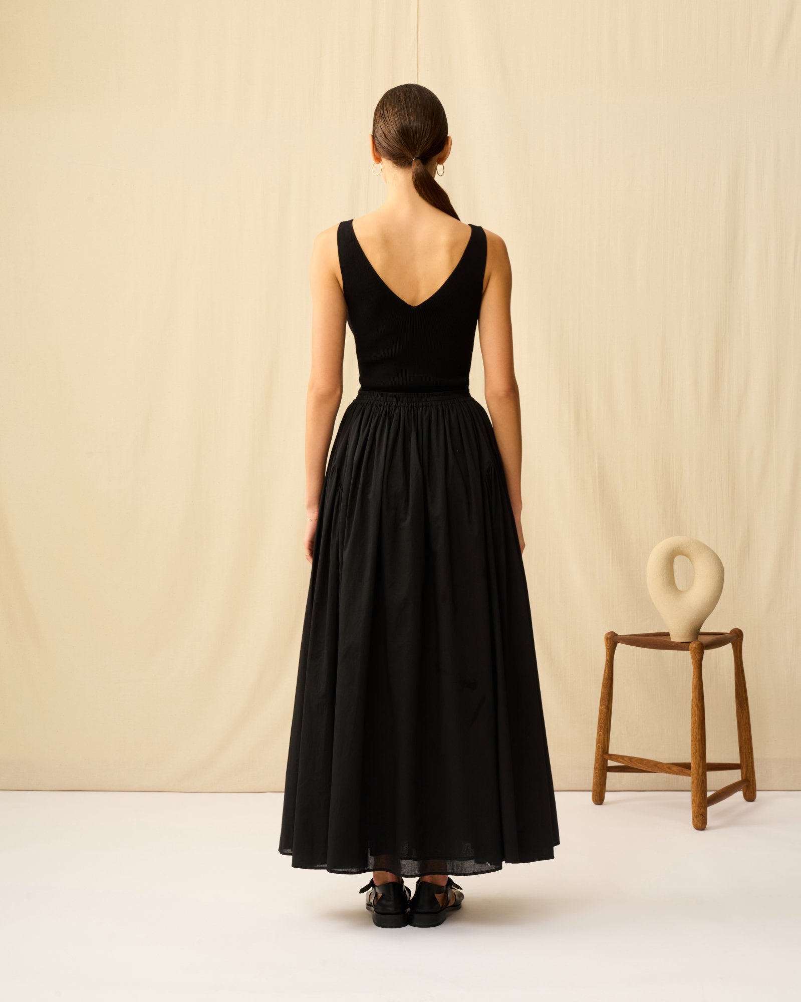 MARIHA ⭐︎フレアロングスカート⭐︎36 グレーベージュ 楽天市場】クーポンで50％OFF□ 送料無料 シアーフレア ロングスカート