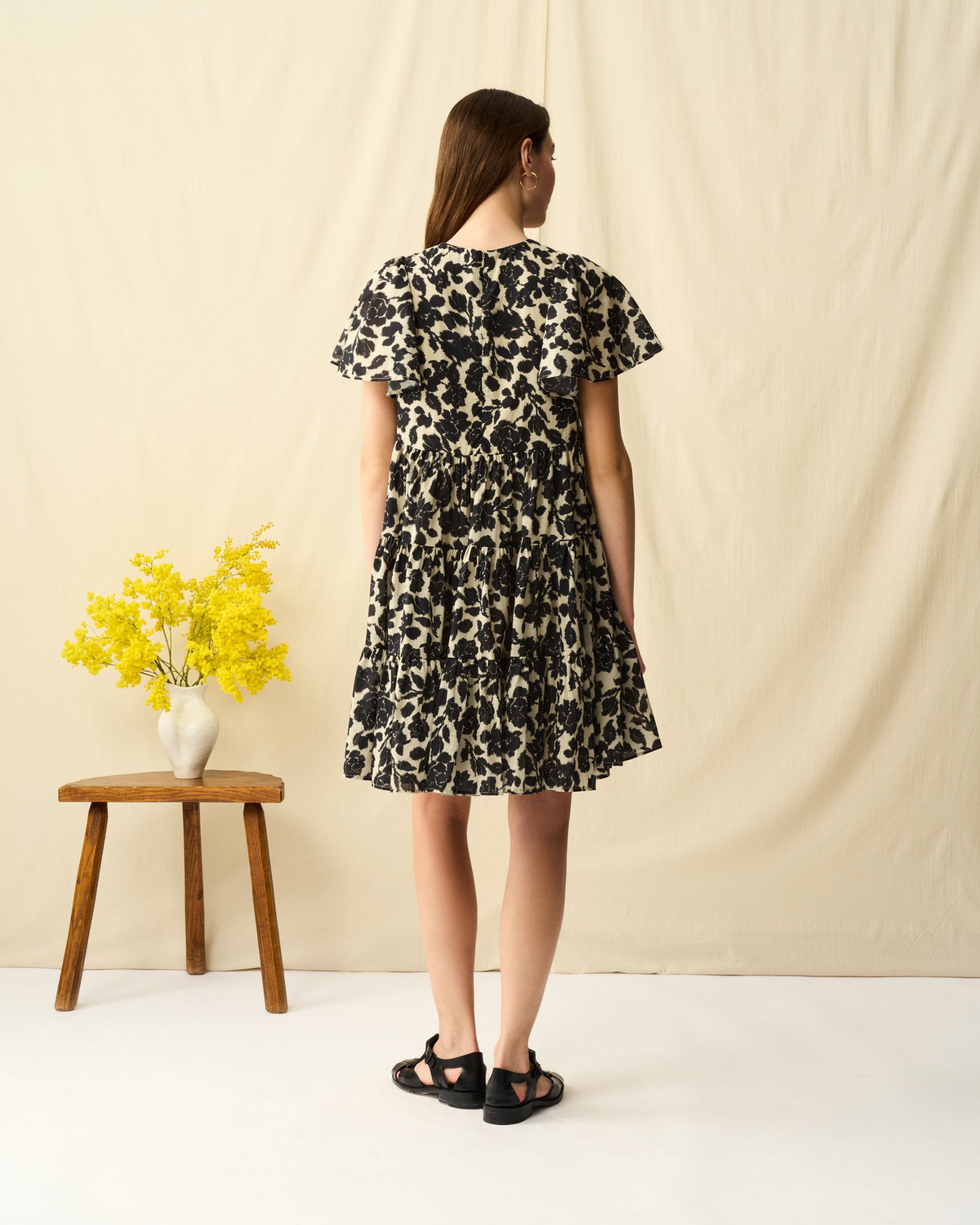 【予約】エンジェルのミニドレス Rose Fantasy/Greige