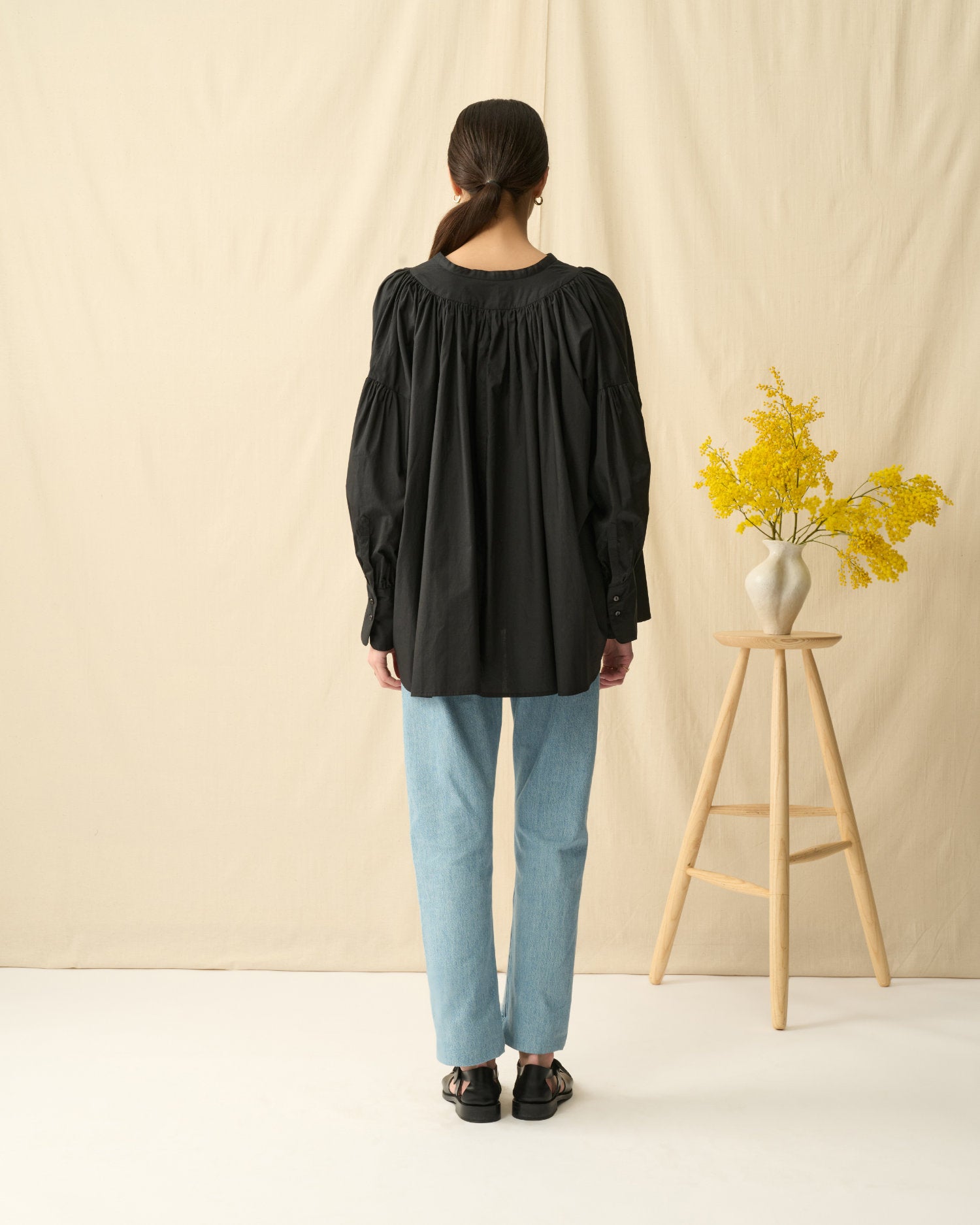 ノクターンのブラウス Onyx