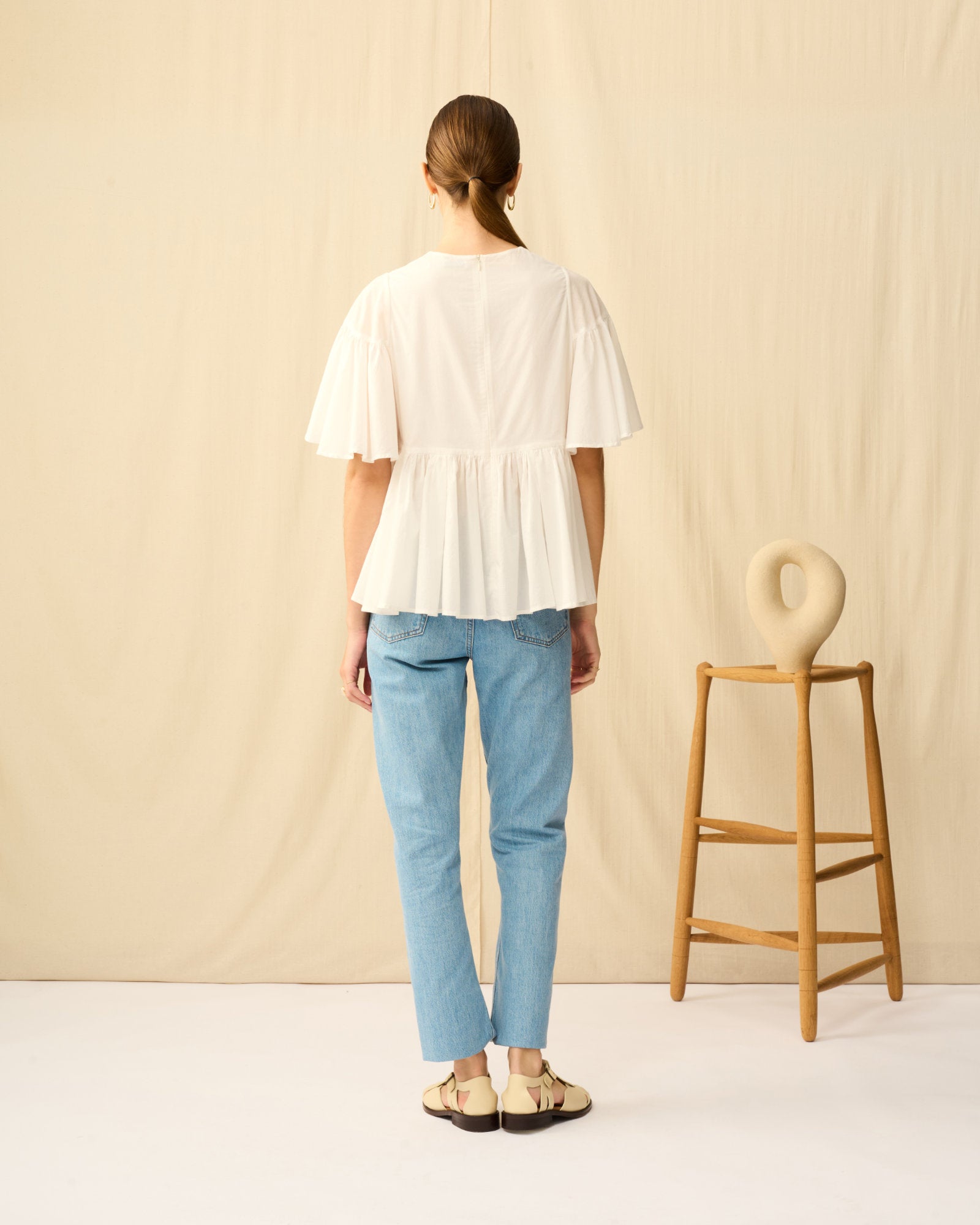 【予約】フリージアのブラウス White Chalcedony