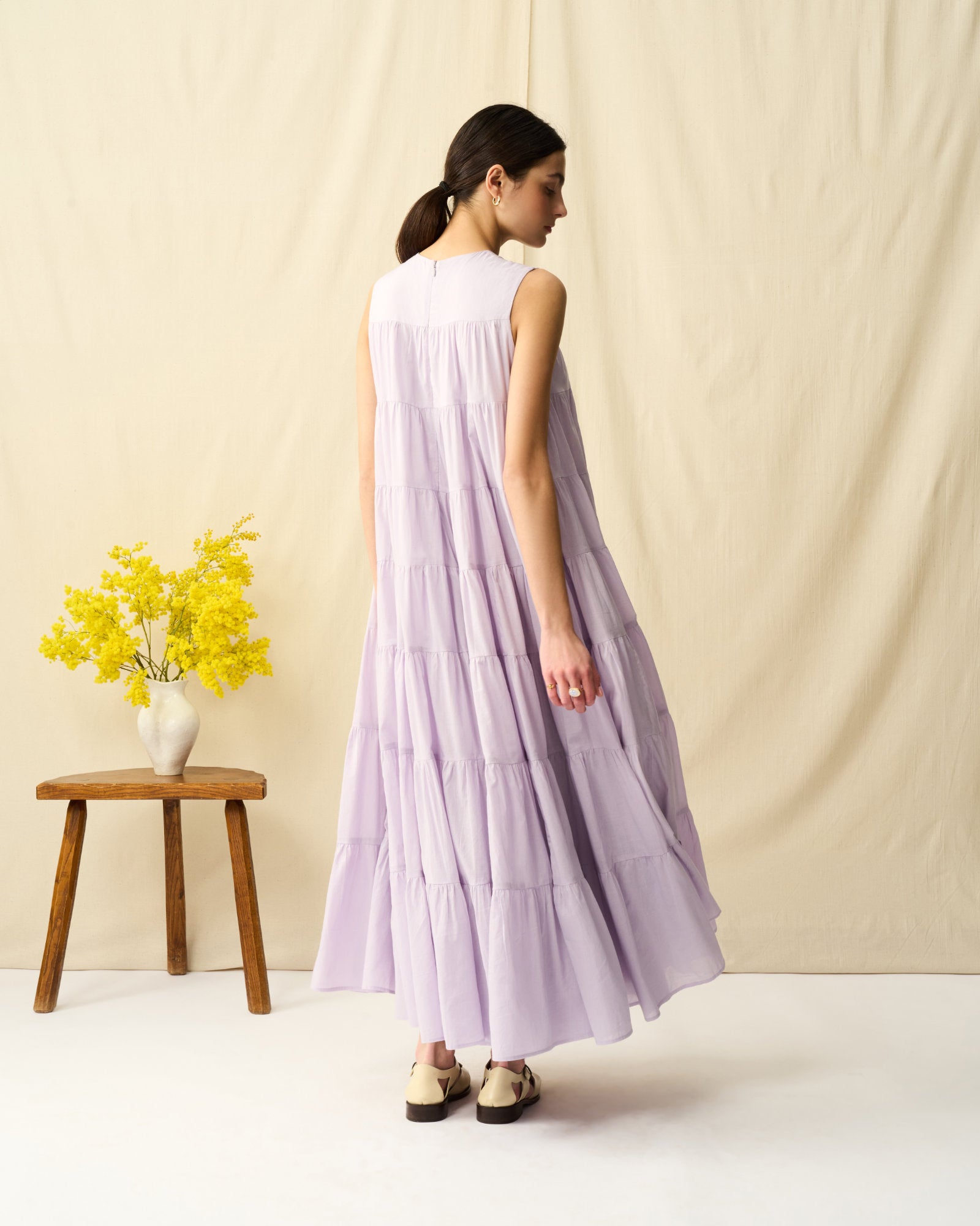 【予約】ミューズのドレス Spring Violet