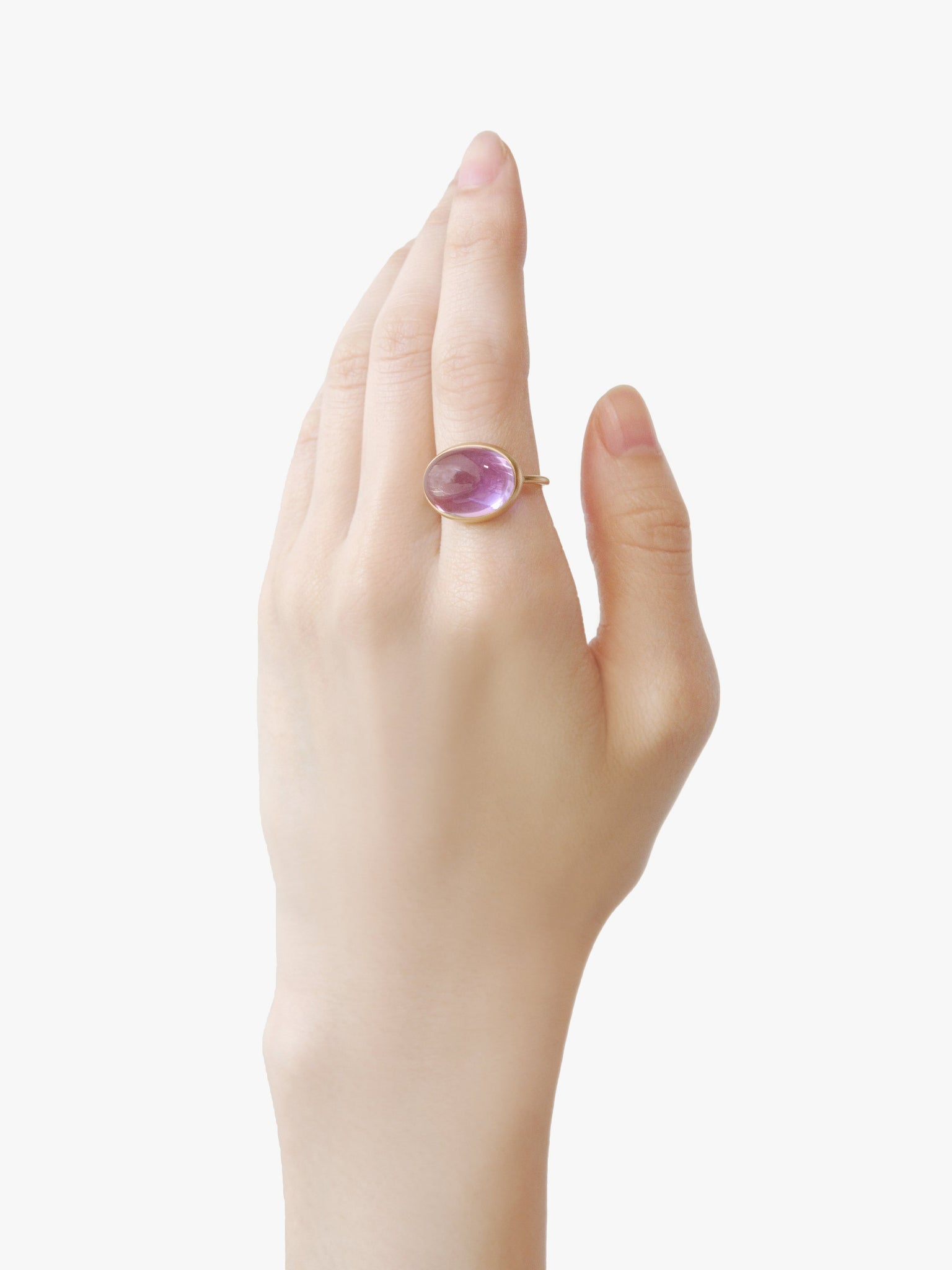 MARIHA(マリハ) Earth Drops リングアメシスト (着用感約15号) K18