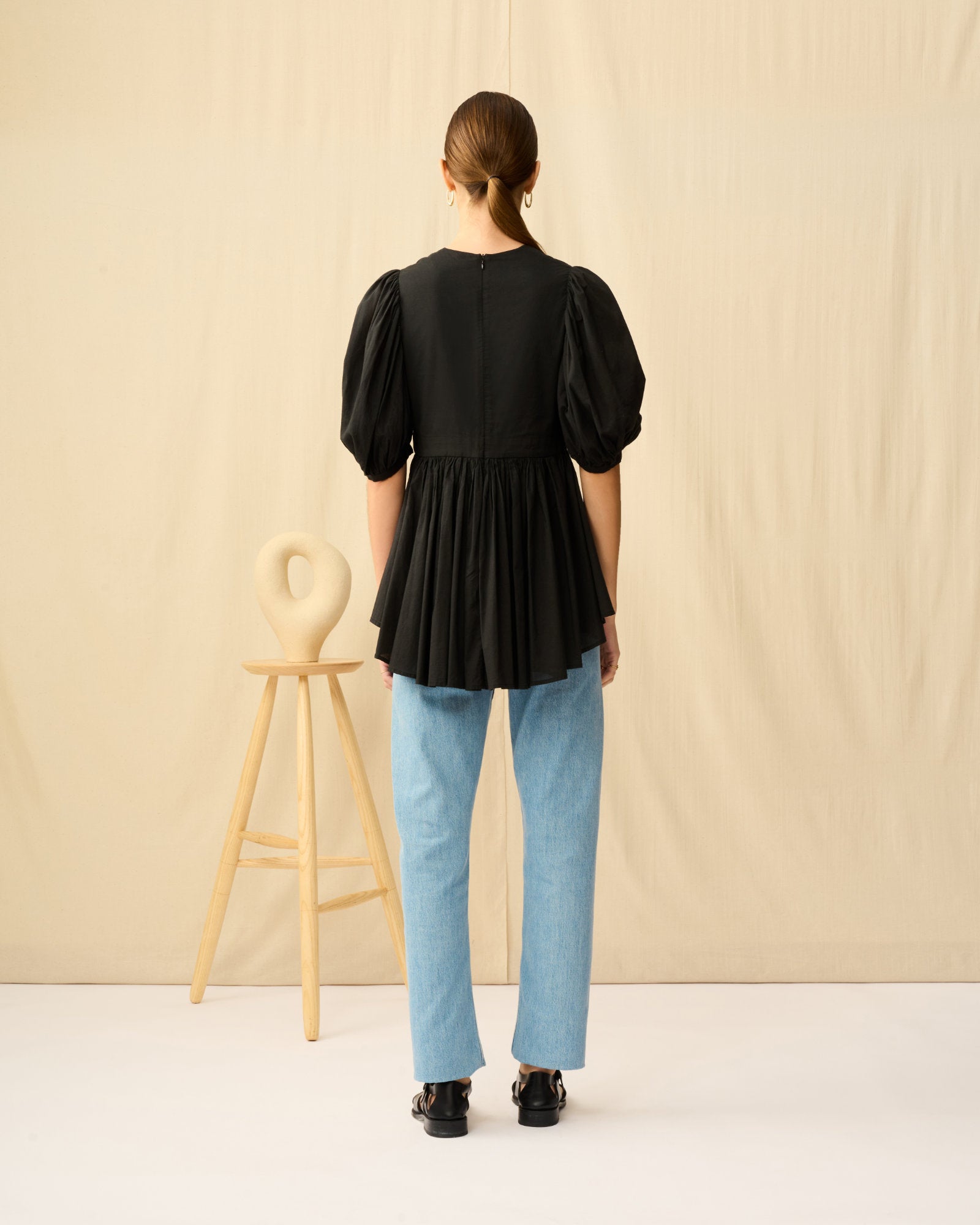 【予約】ラストダンスのブラウス Onyx