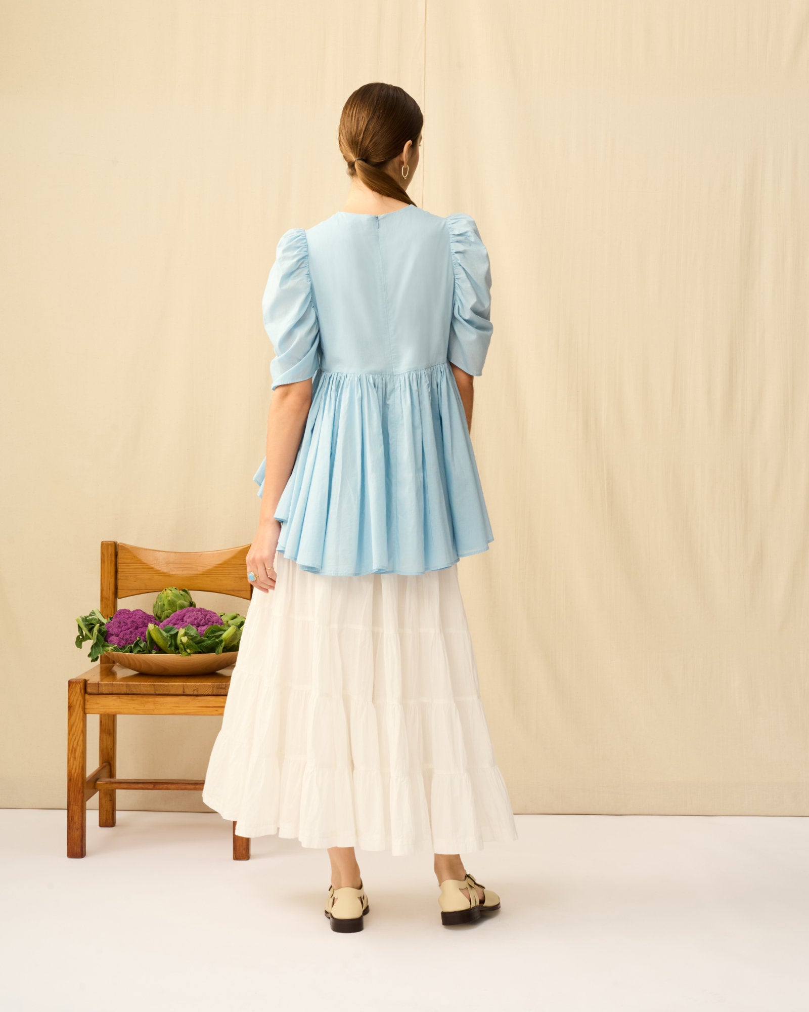 【予約】セレナーデのブラウス Clear Sky