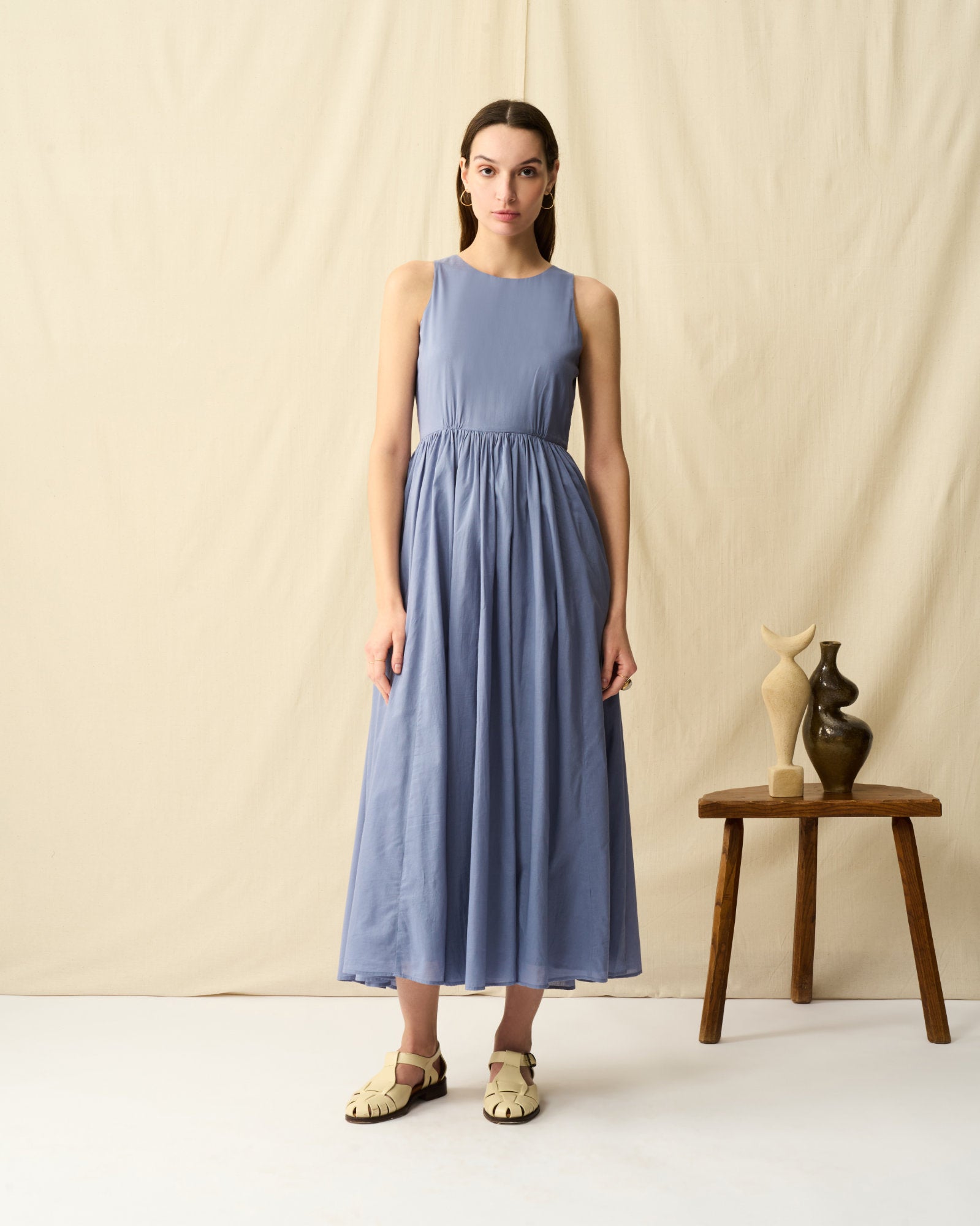 【予約】夏のレディのドレス Calm Ocean