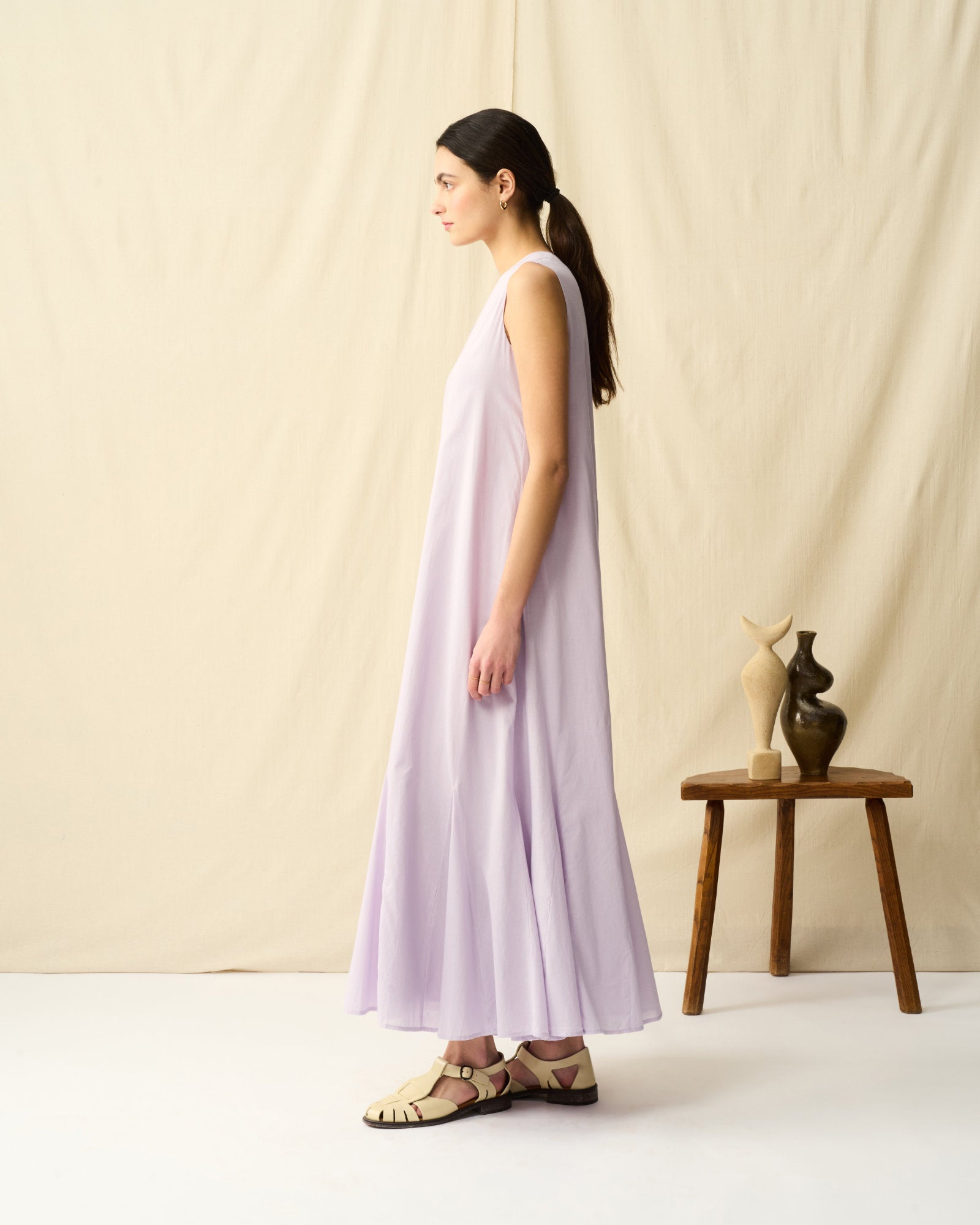 【予約】夏の月影のドレス Spring Violet