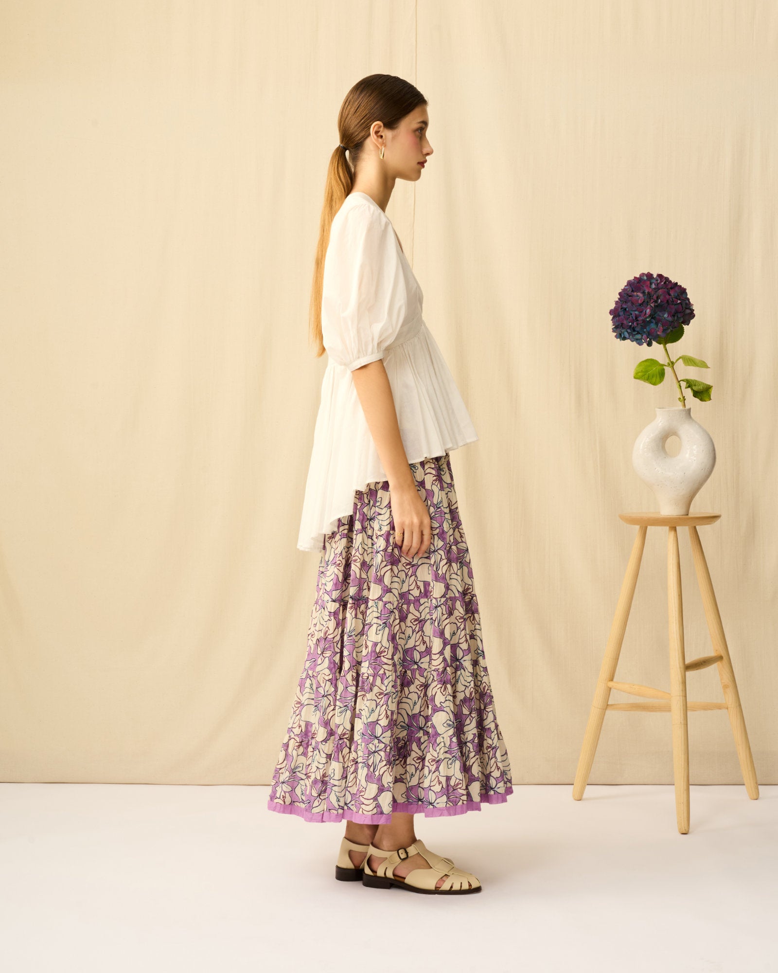 MARIHA(マリハ) リゾートドレス ラストダンスのブラウス White Chalcedony