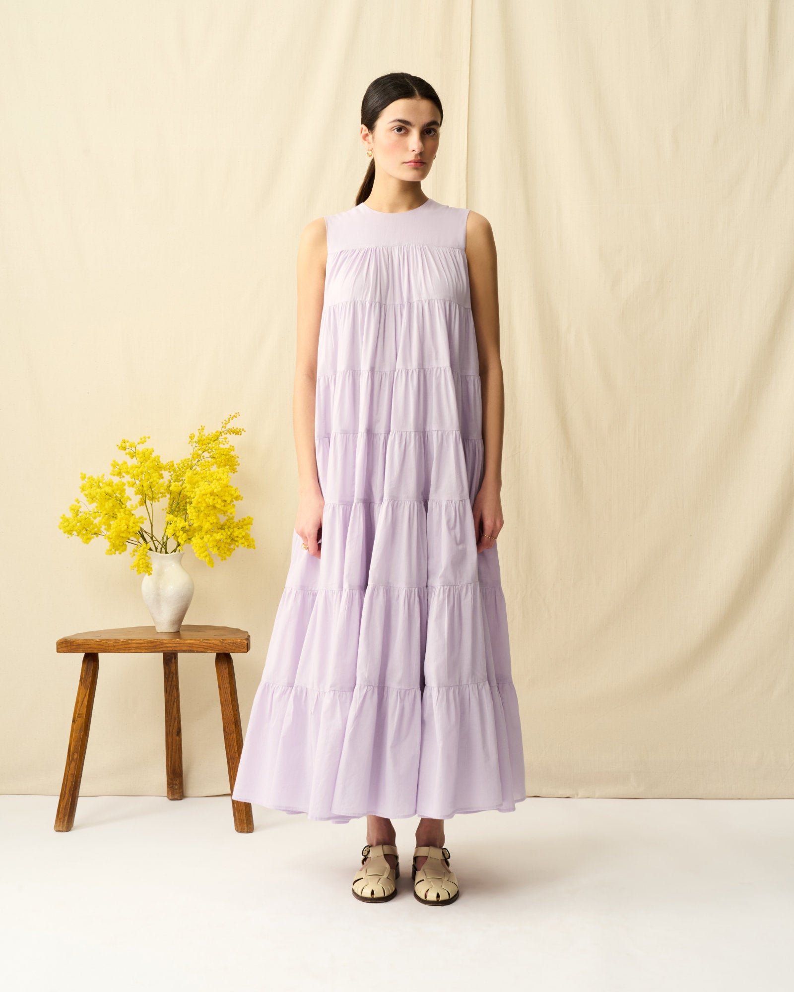 【予約】ミューズのドレス Spring Violet