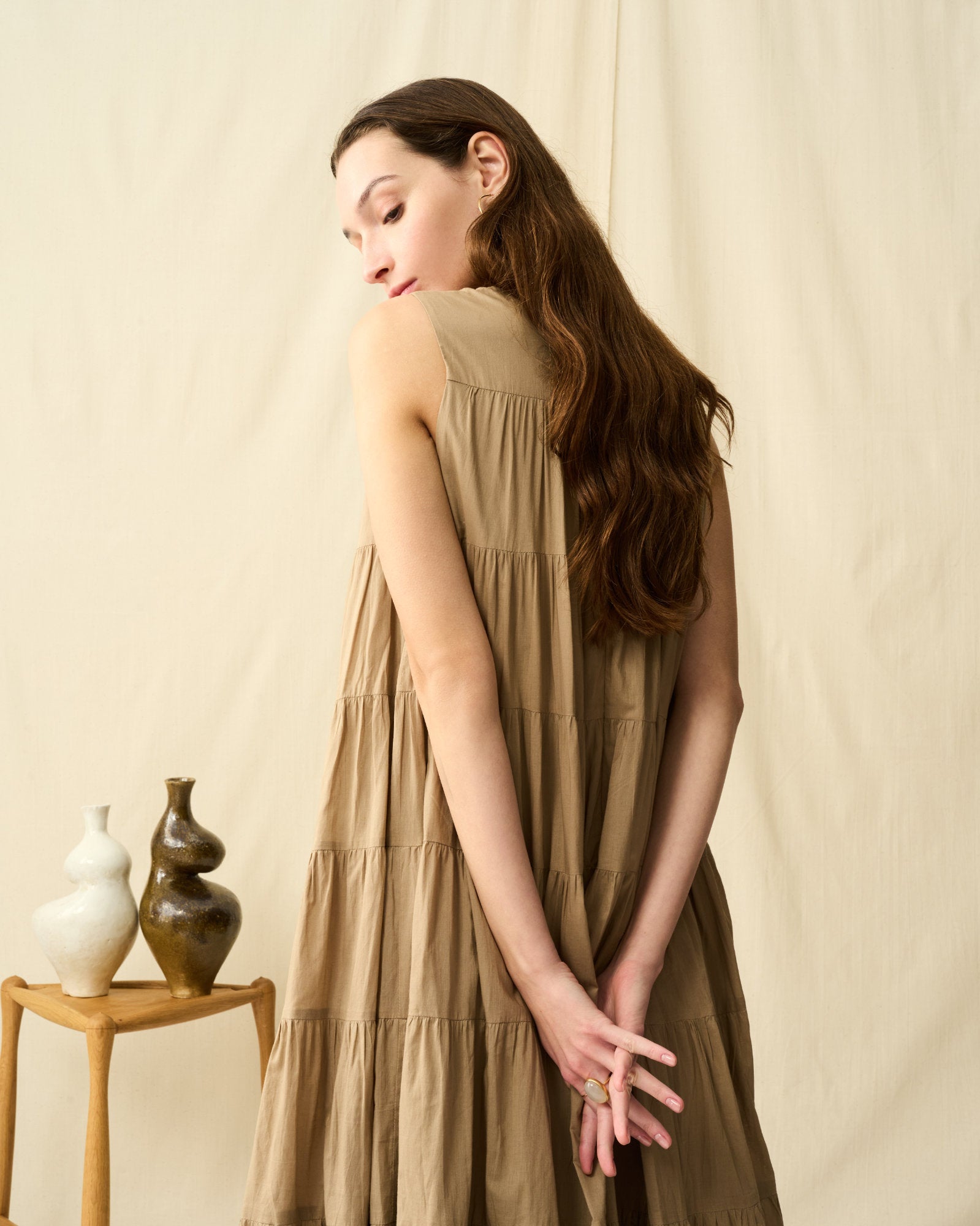 【予約】ミューズのドレス Hinoki