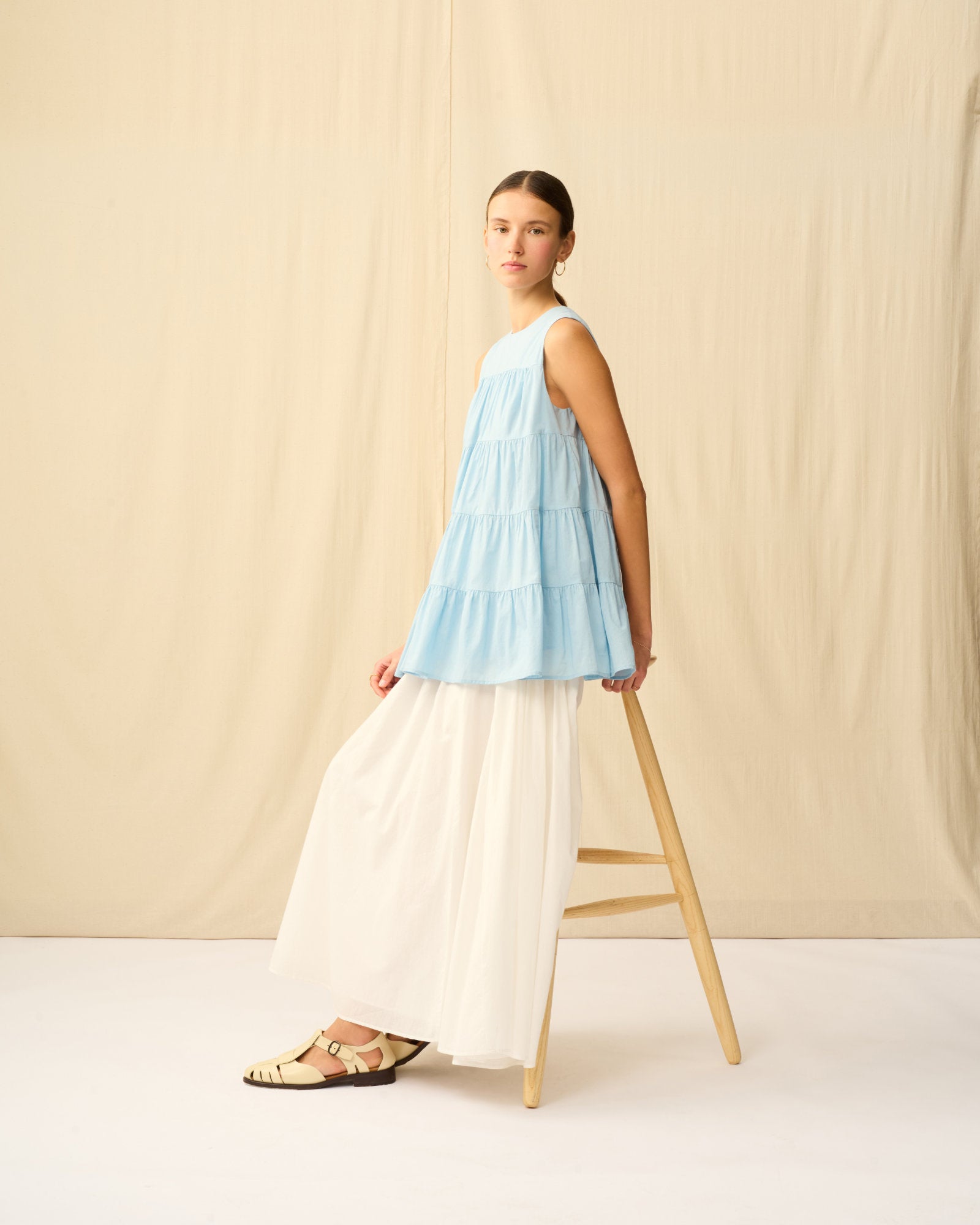 【予約】ミューズのブラウス Clear Sky