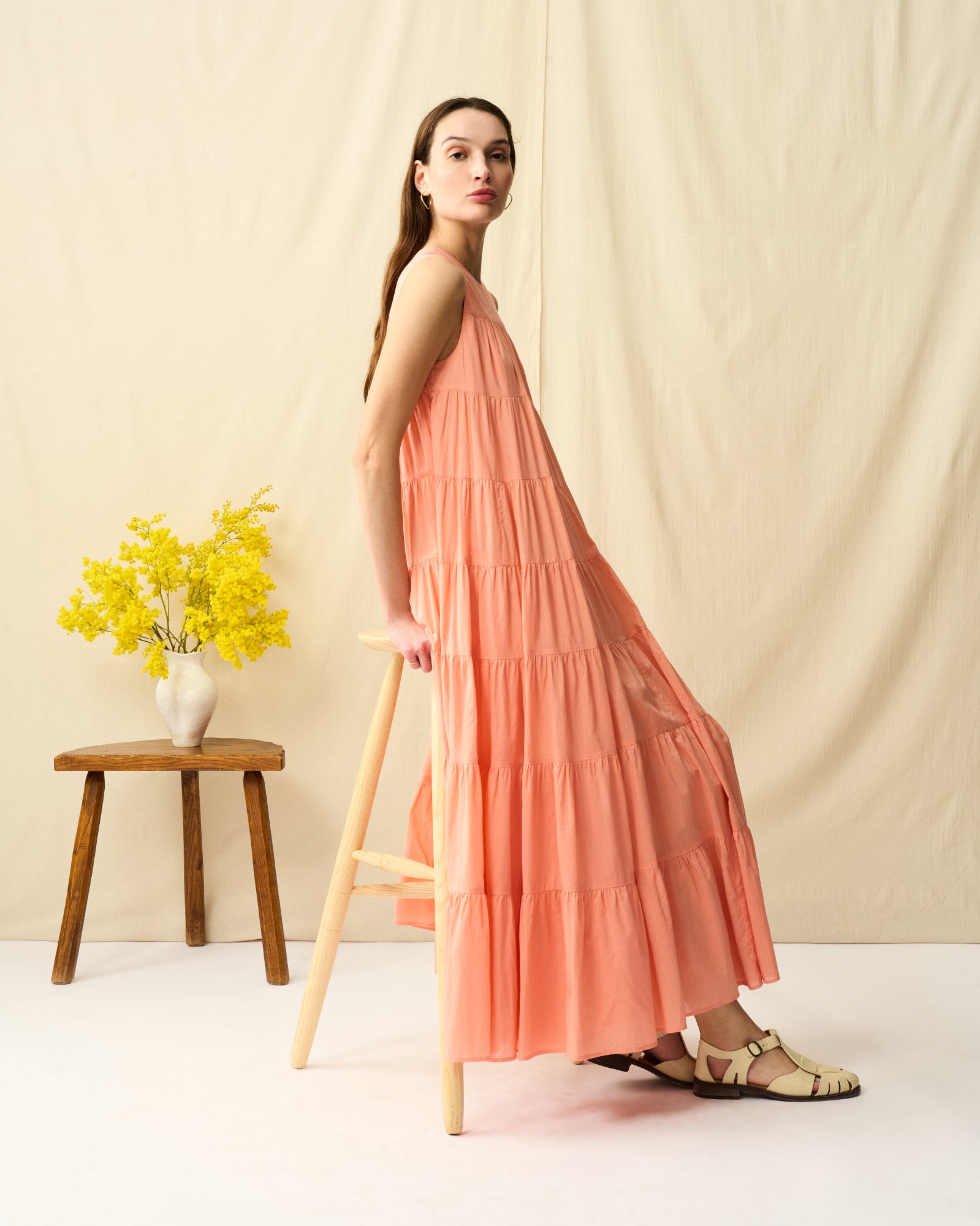 【予約】ミューズのドレス Desert Coral