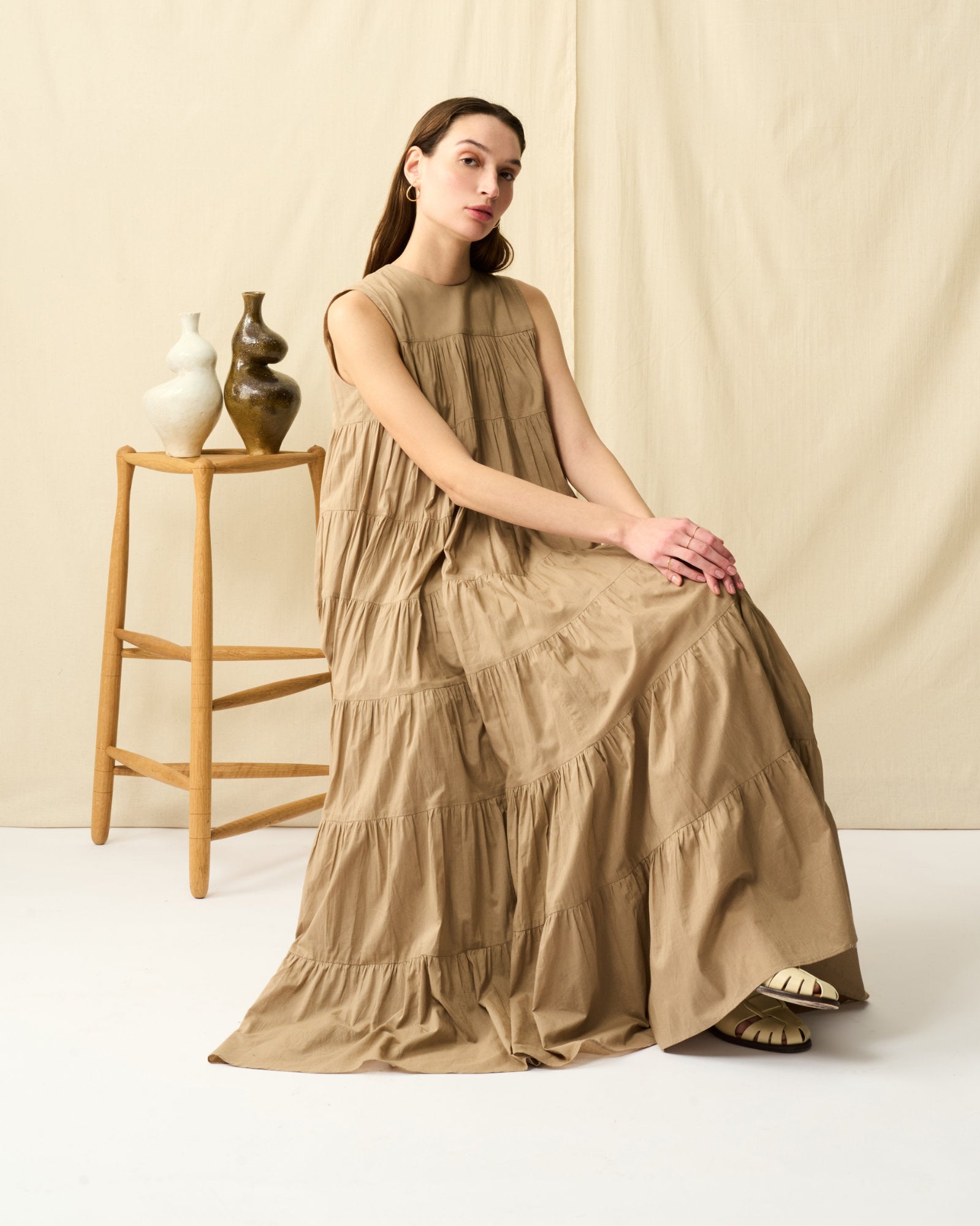 【予約】ミューズのドレス Hinoki