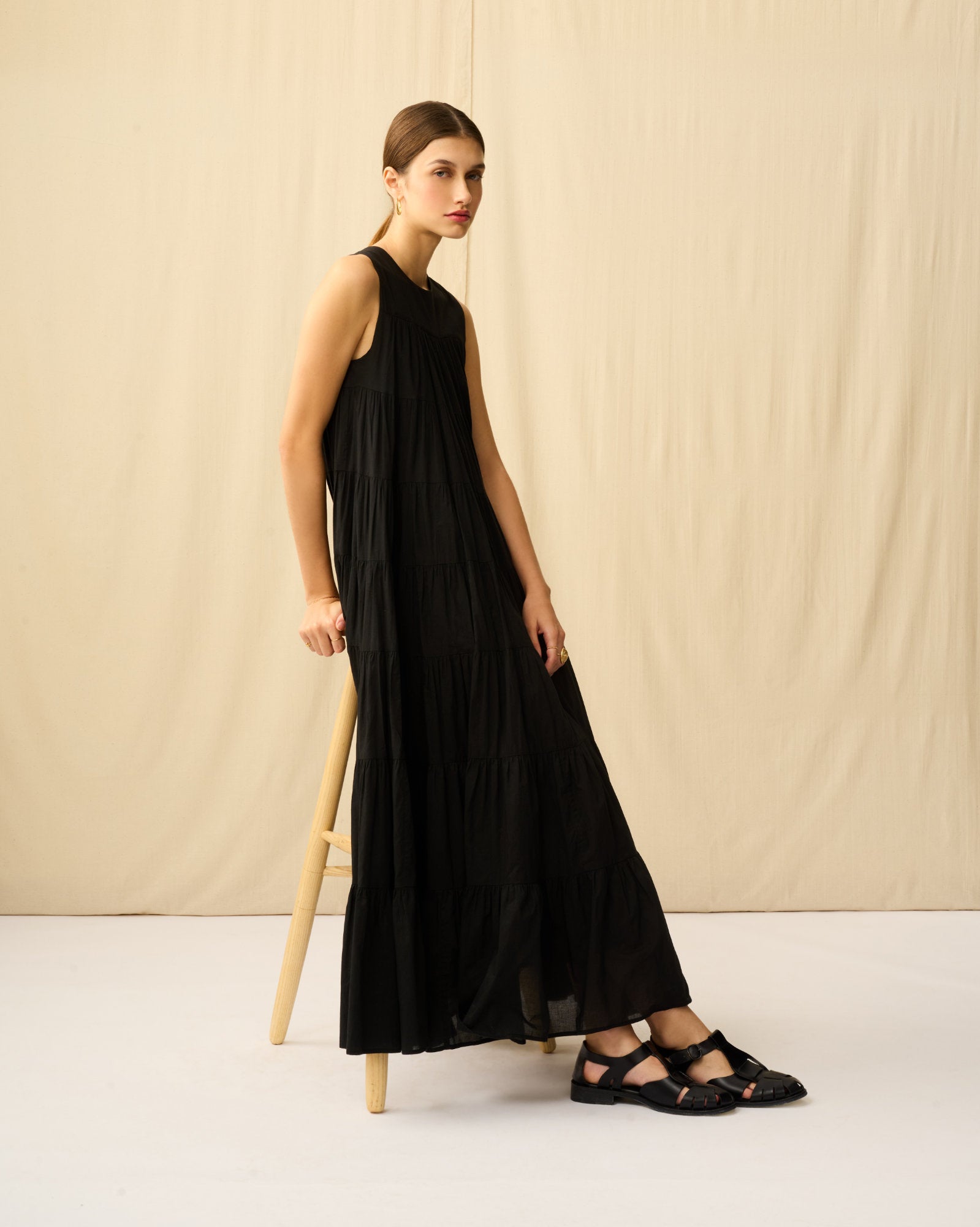 【予約】ミューズのドレス Onyx