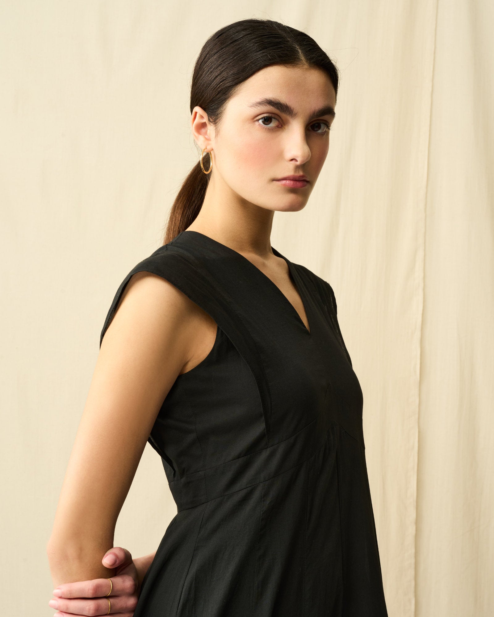 【予約】夏の月のドレス Onyx