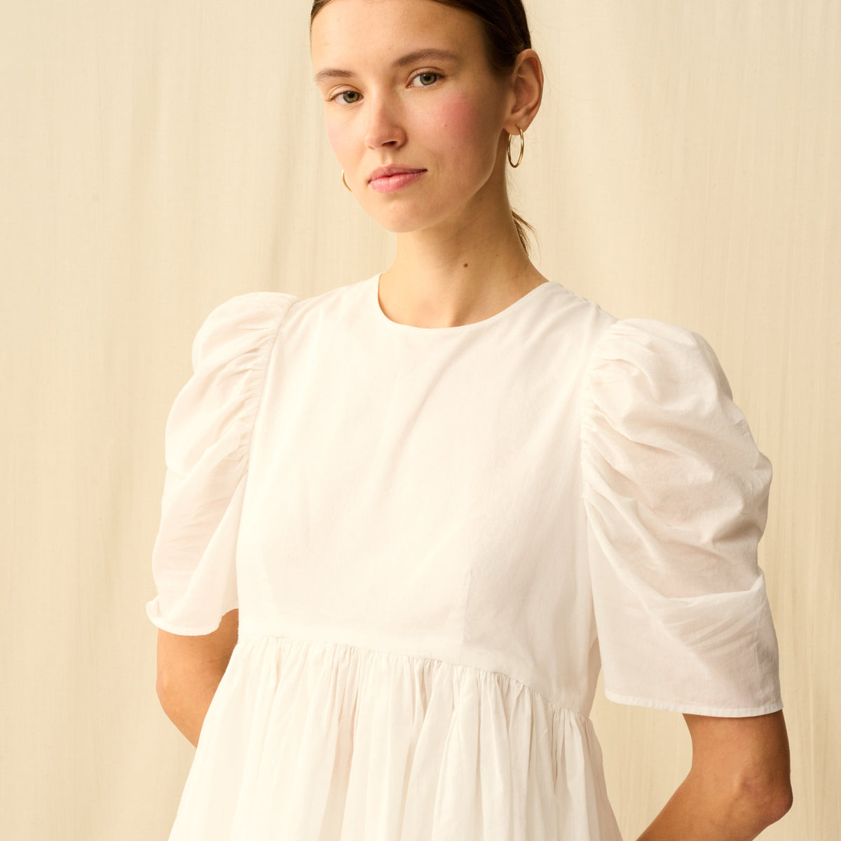 MARIHA(マリハ) リゾートドレス セレナーデのブラウス White Chalcedony