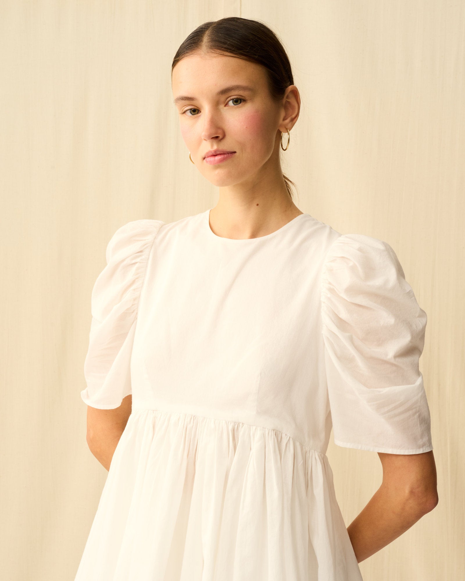 【予約】セレナーデのブラウス White Chalcedony