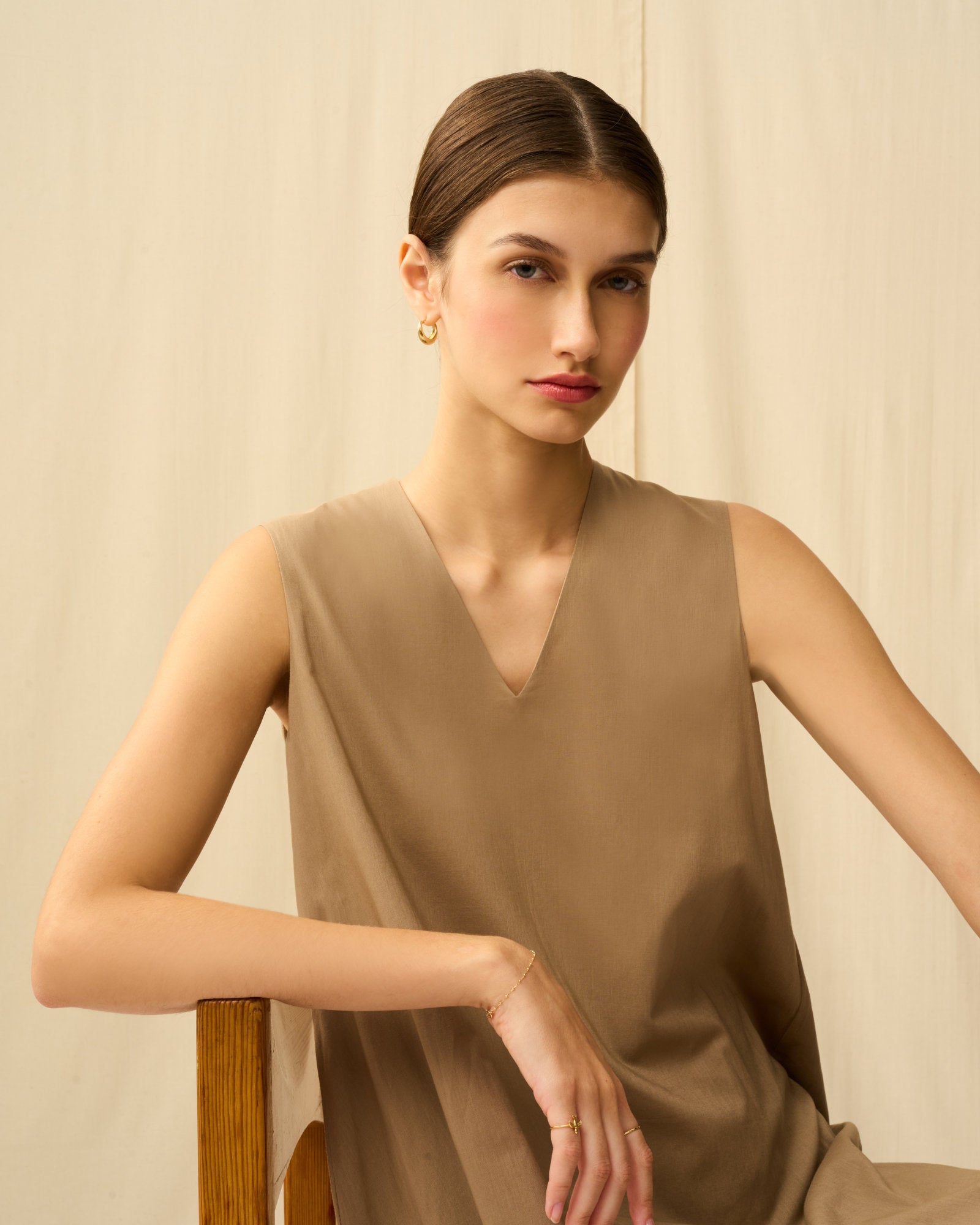 【予約】夏の月影のドレス Hinoki