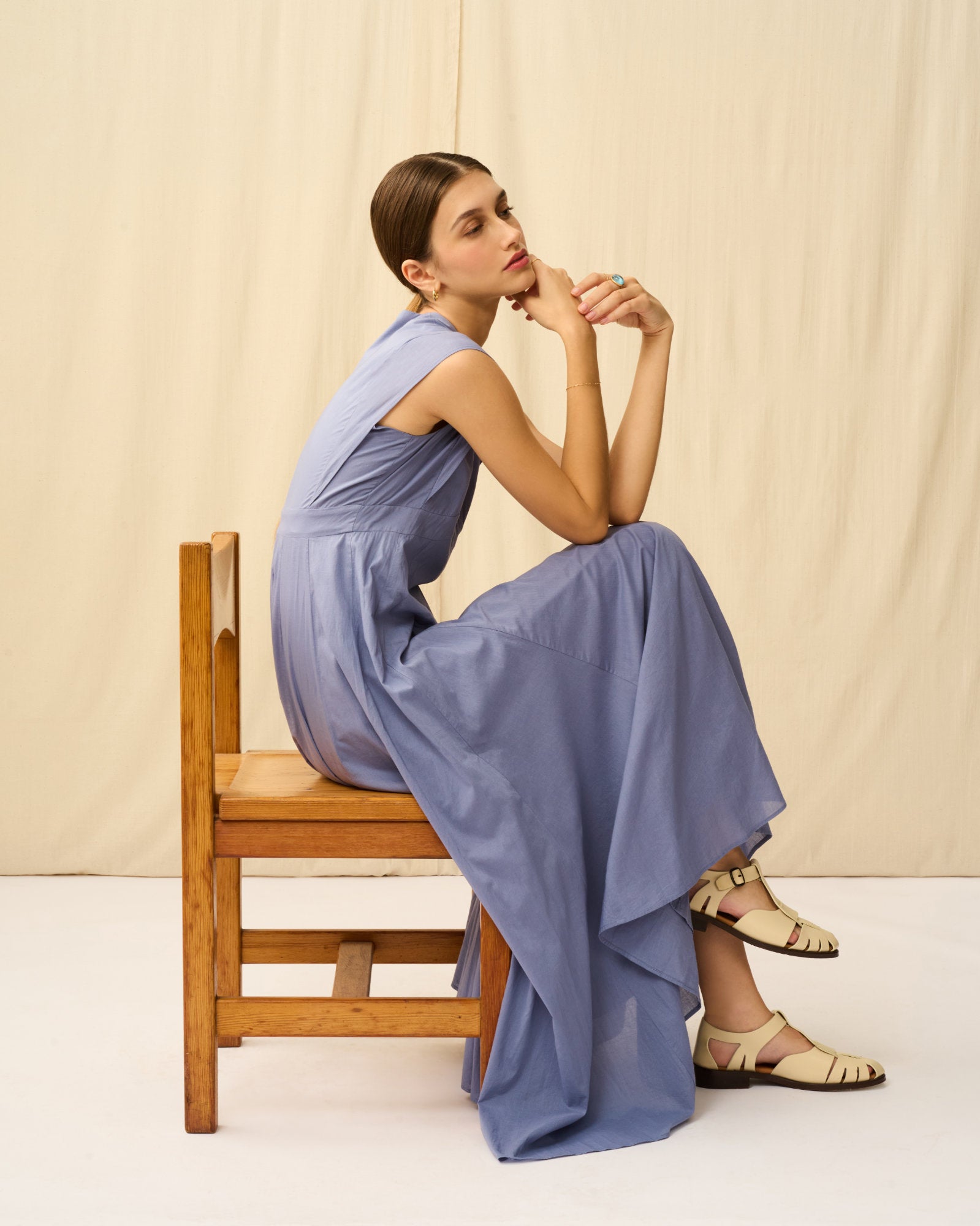 【予約】夏の月のドレス Calm Ocean