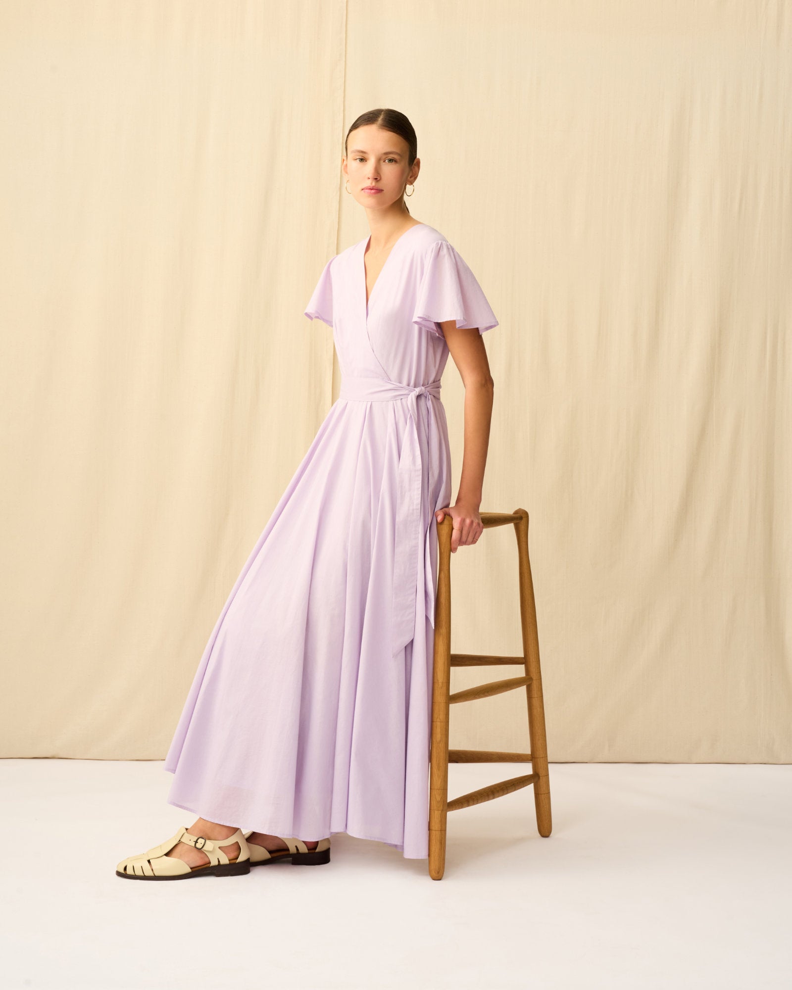 【予約】マドモアゼルのドレス Spring Violet