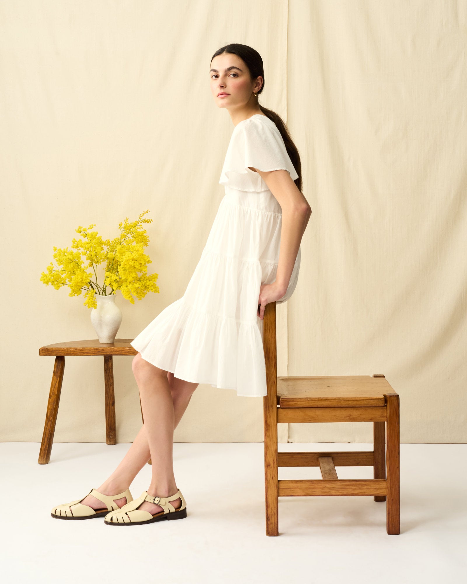 MARIHA(マリハ) リゾートドレス エンジェルのミニドレス White Chalcedony