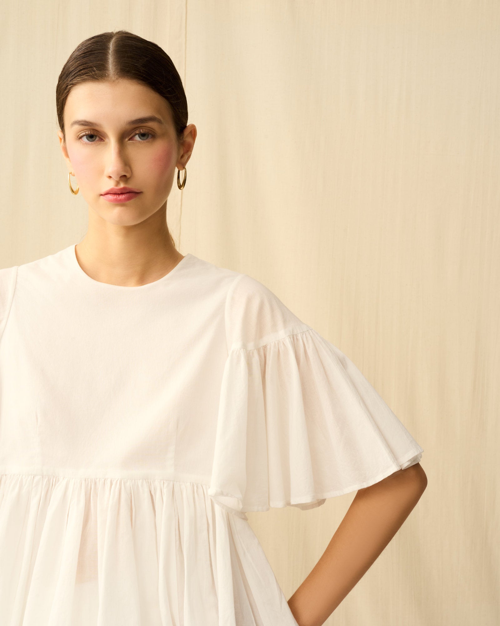 【予約】フリージアのブラウス White Chalcedony