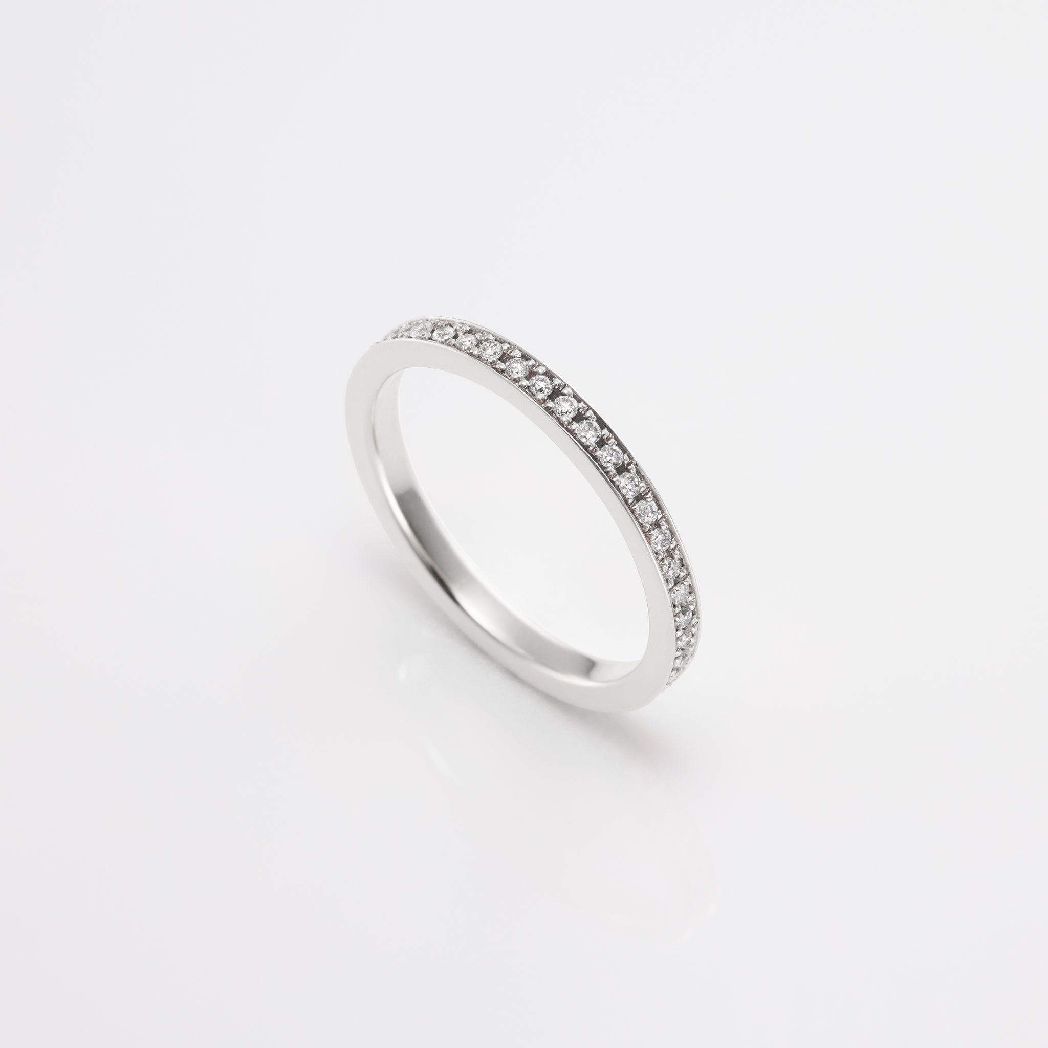 【オーダー商品】Indian Inspiration リング フルエタニティ【K18WG】