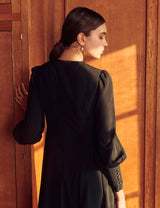 セレナーデのドレス (長袖)<br>Black