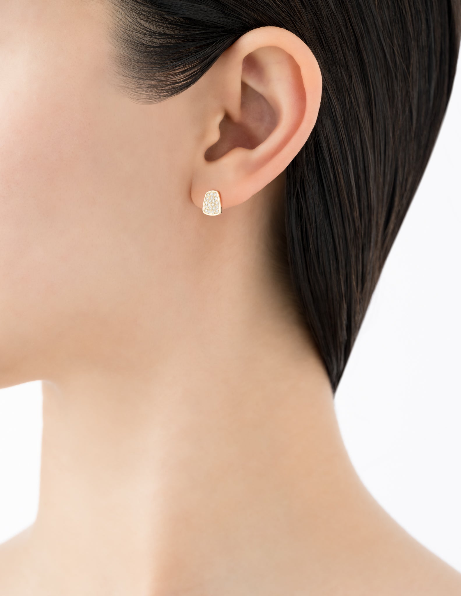 MARIHA(マリハ) オーダー商品 Diamond Organic Gems ピアス SS K18YG