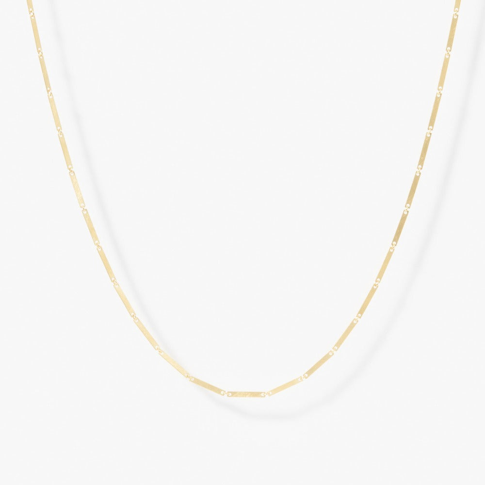 Golden Bamboo ネックレス 40cm【K18YG】