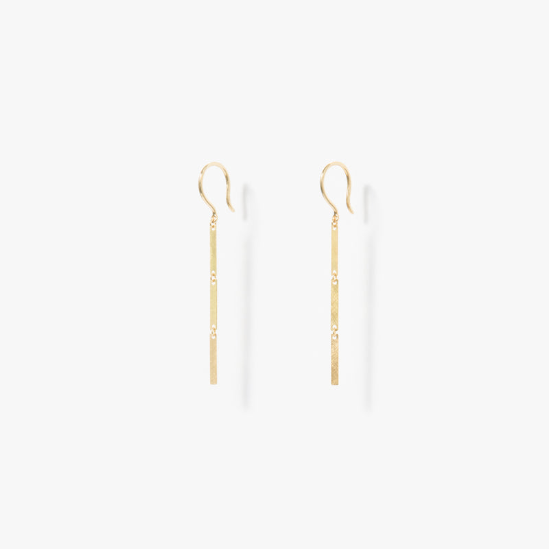 Golden Bamboo ピアス 3cm