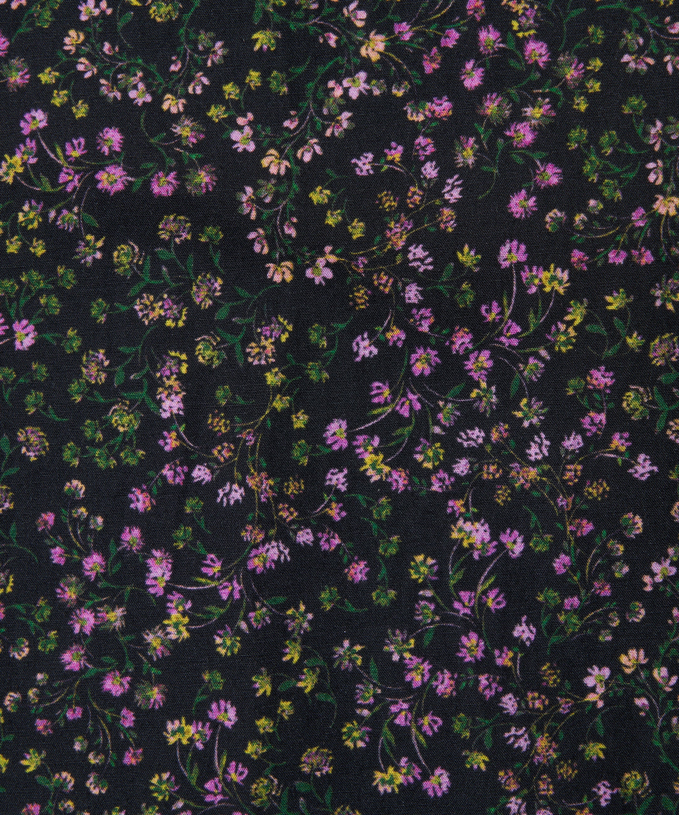 花の蕾のブラウス Poppy Fields/Black