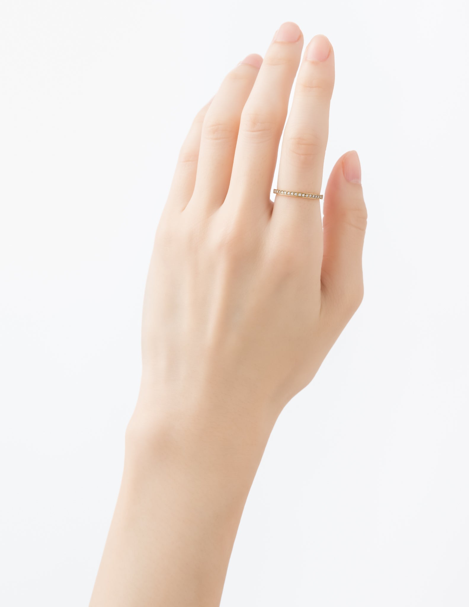 【オーダー商品】Indian Inspiration リング フルエタニティ【K18YG】