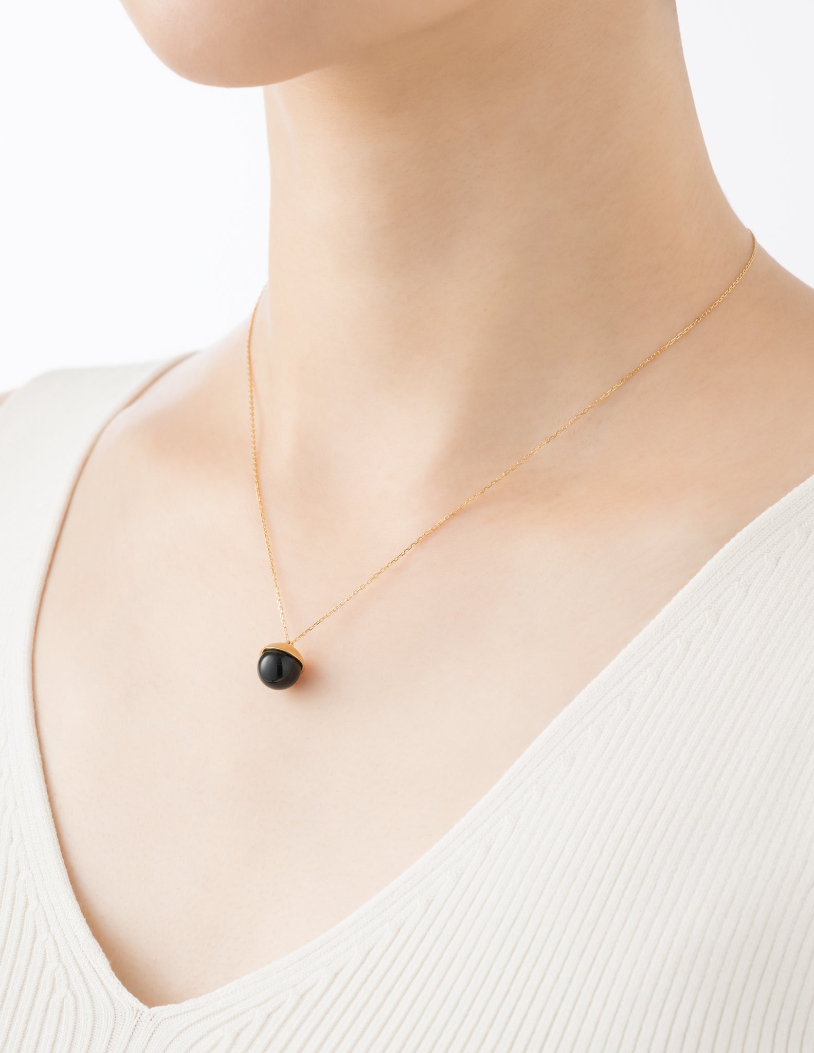 Moon Tears ネックレス ブラックオニキス 40cm【SV925】