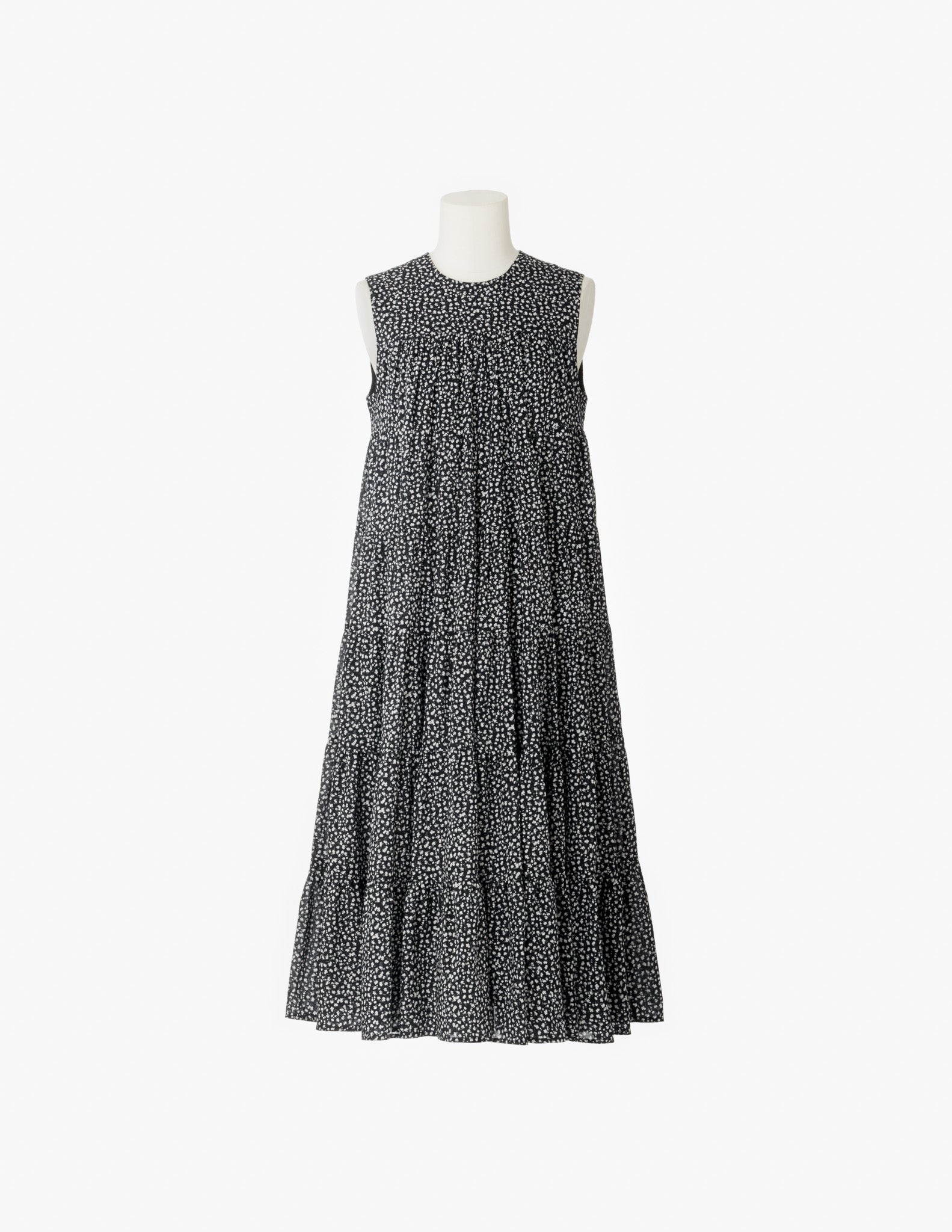 【予約】<br>ミューズのドレス ショート <br>Baby Daisies/Black