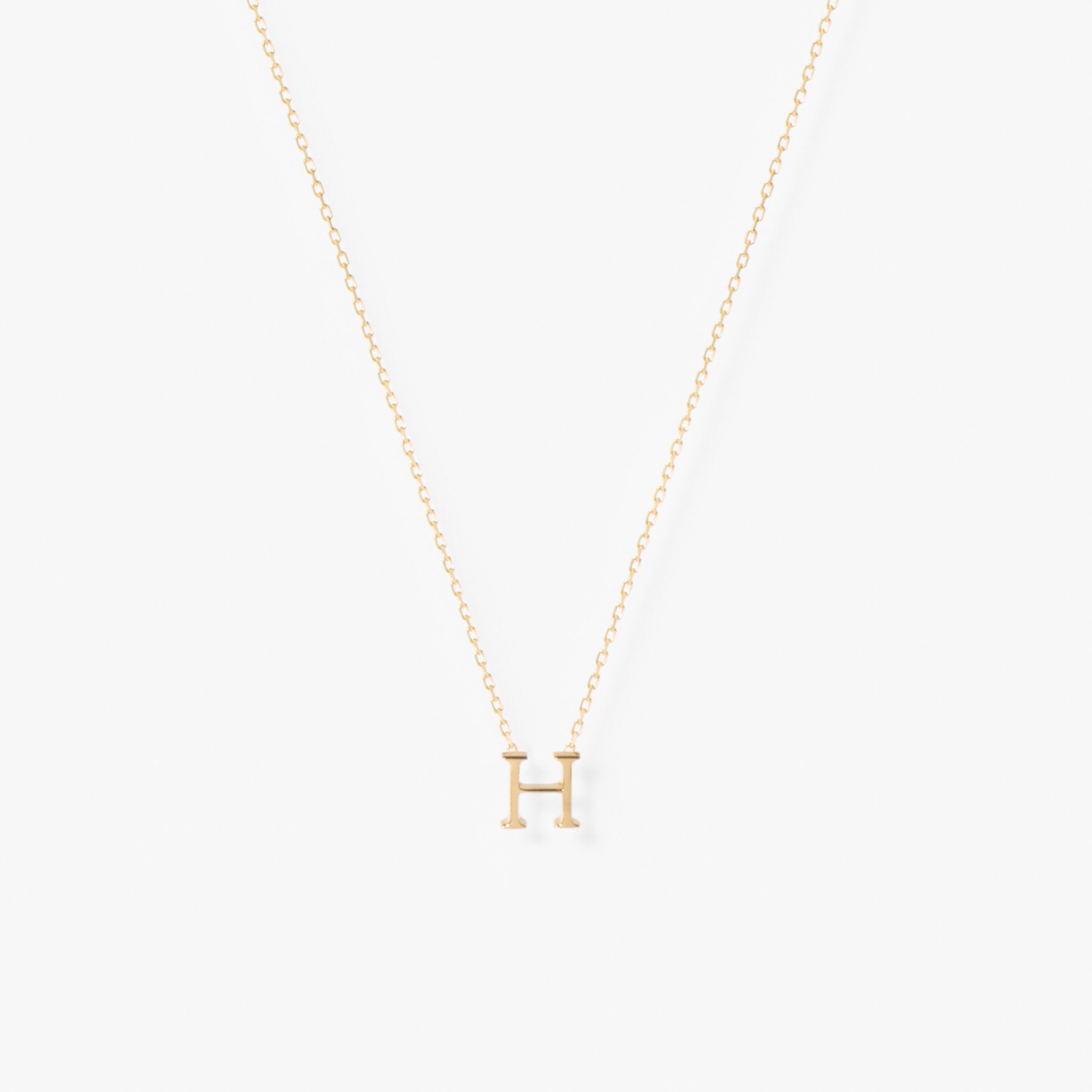 MARIHA(マリハ)【オーダー商品】My Letters ネックレス＜H＞50cm K18YG