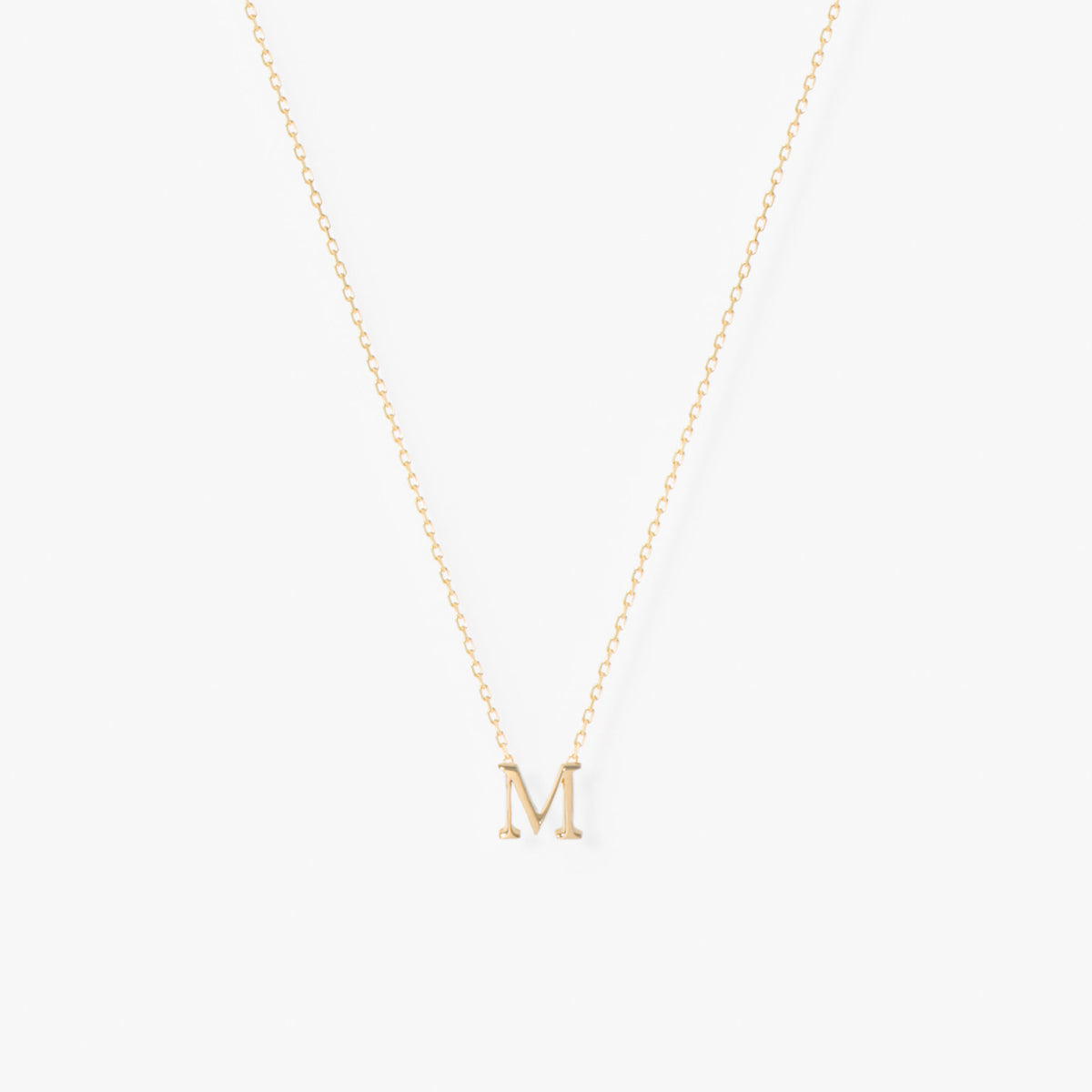 マリハ My Letters ネックレス  M 50cm K18YG 