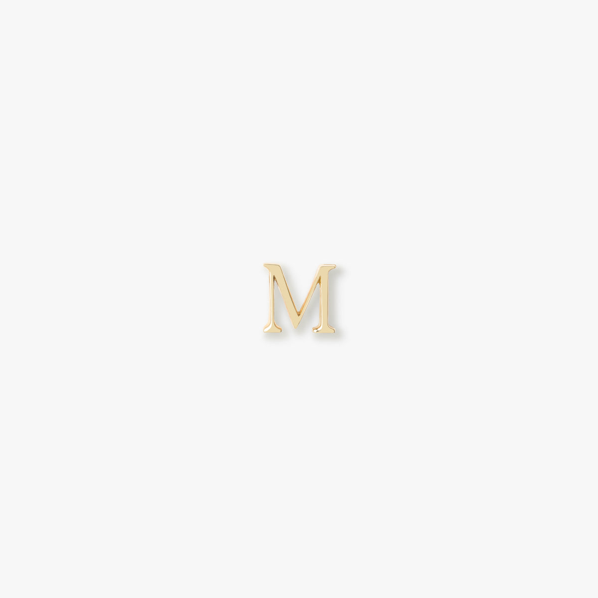 My Letters  スタッドピアス＜M＞(片耳) 【K18YG】