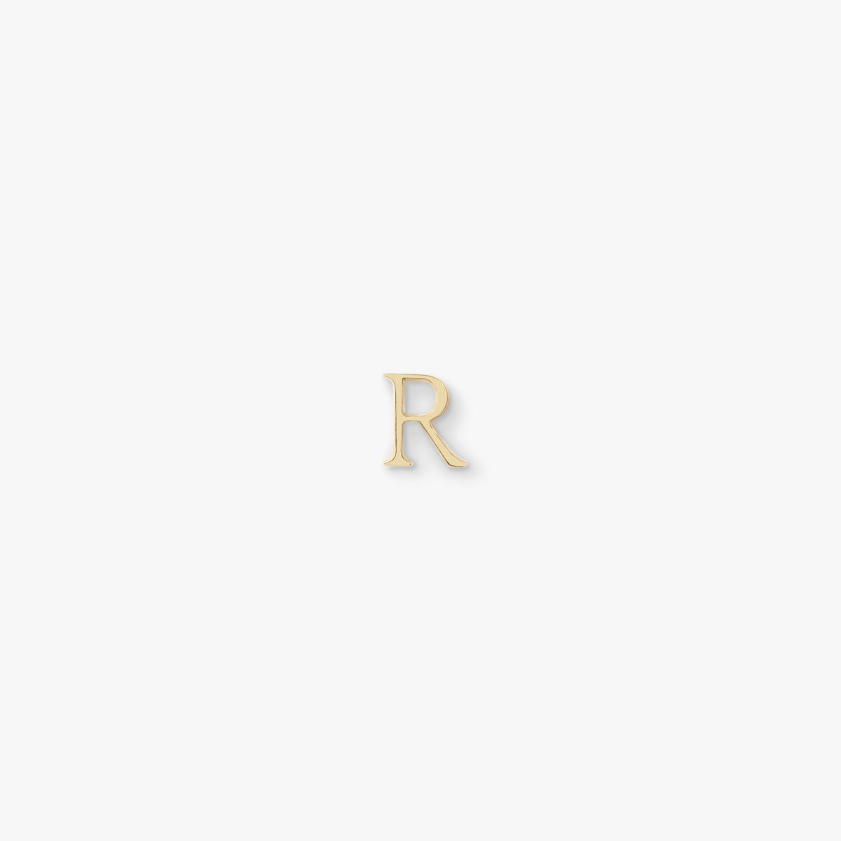 My Letters  スタッドピアス＜R＞(片耳) 【K18YG】