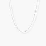 Silent Rain ネックレス<br>ヘリンボーン 40cm