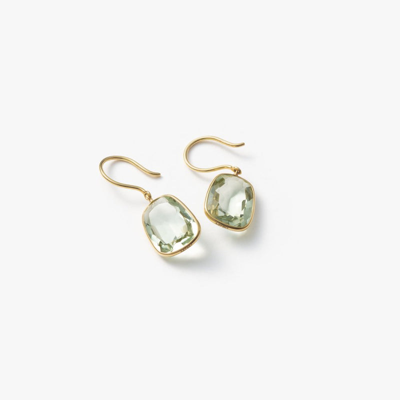 MARIHA(マリハ) Organic Gems ピアス グリーンアメシスト M K18 天然石