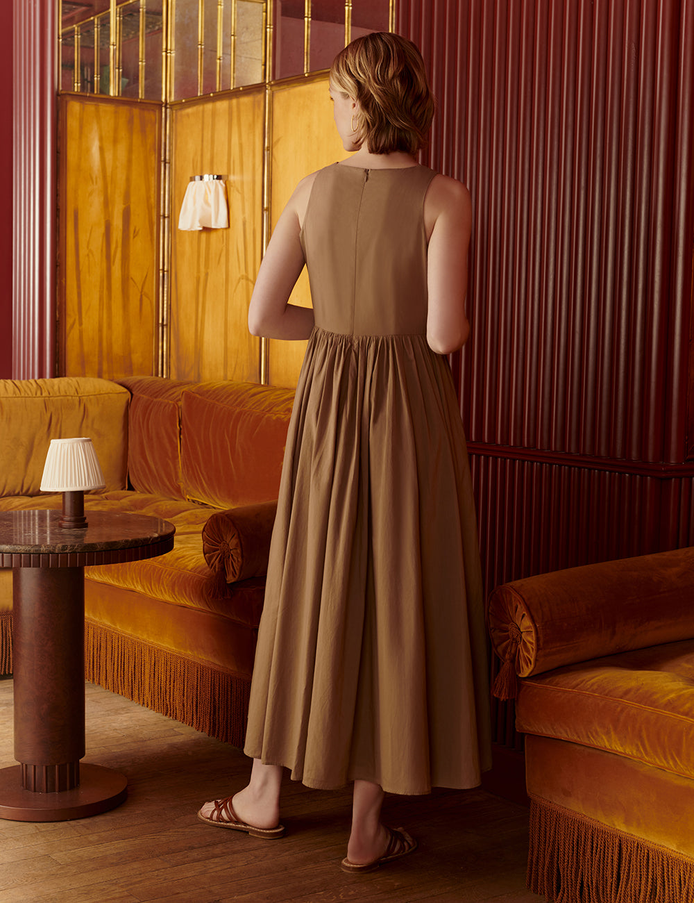 夏のレディのドレス Wood – MARIHA Official Online Boutique