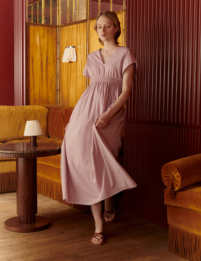MARIHA(マリハ) リゾートドレス 夏の光のドレス Pink Amethyst