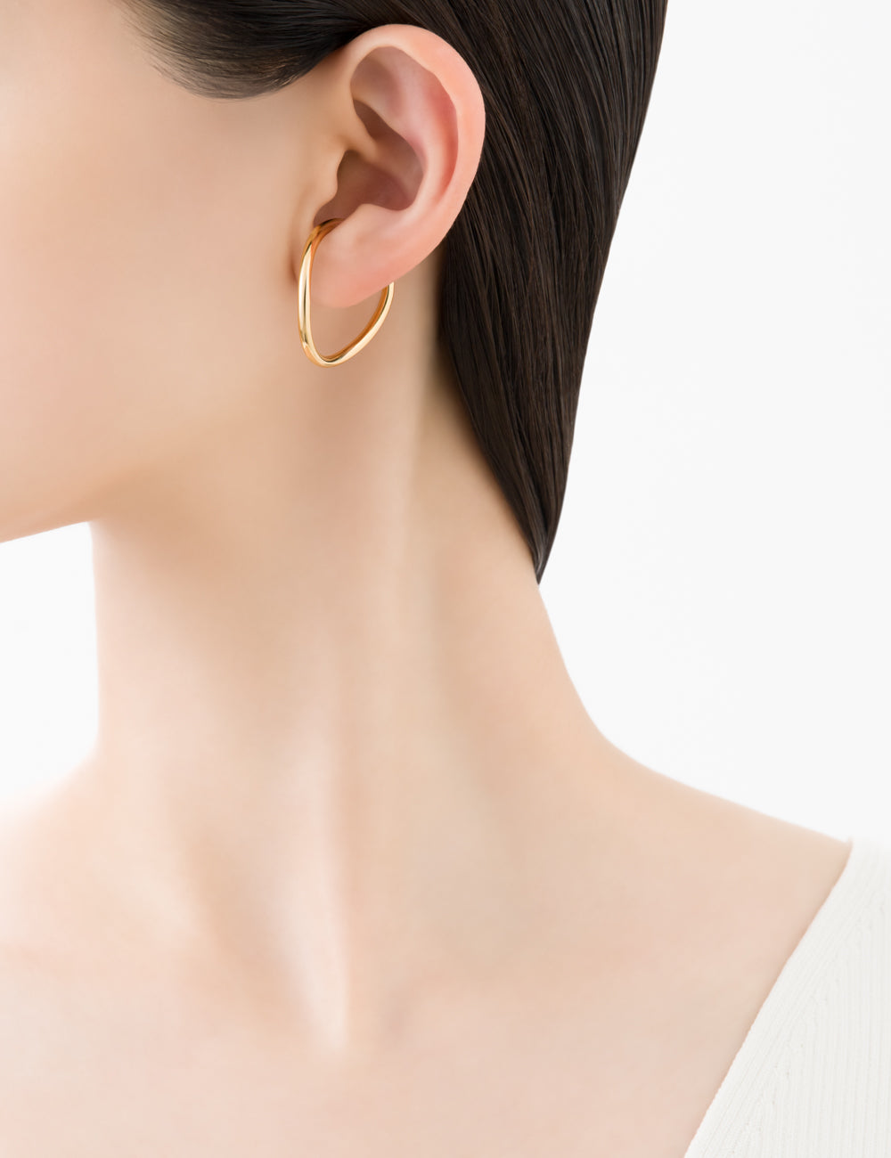 【オンライン限定】Innocent Light イヤーカフ ウェーブ M (ゴールドカラー)【SV925】