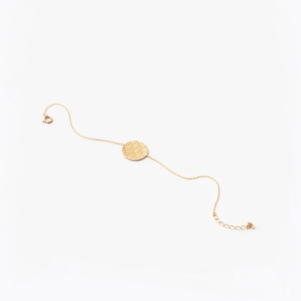 マリハ ブレスレット 小さな満月 K18