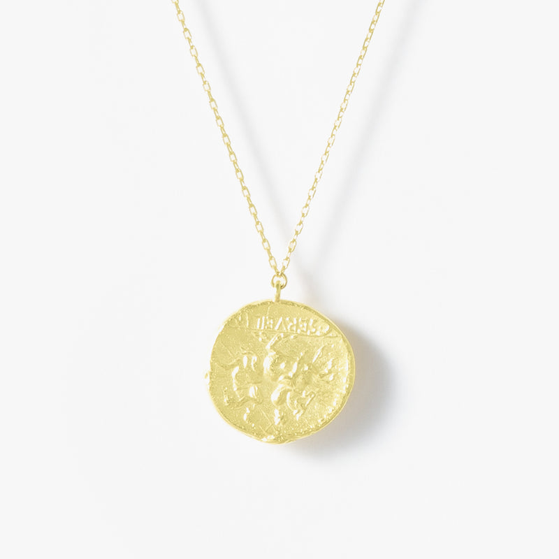 【オーダー商品】<br> Ancient Memories Gold ネックレス イエローゴールド Athena/Warriors レクタングルチェーン