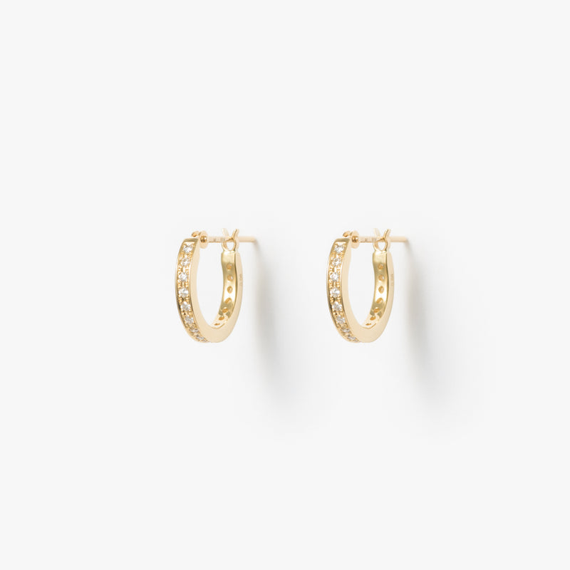 Indian Inspiration<br>フープピアス S イエローゴールド