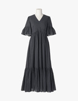マリハ ワンピース すずらんのドレス Tiny Dots/Black